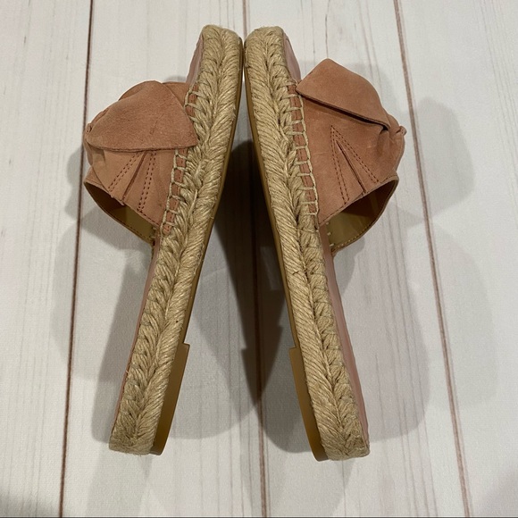 Ann Taylor Nellie Suede Bow Espadrille Sandals (6) - Picture 3 of 7